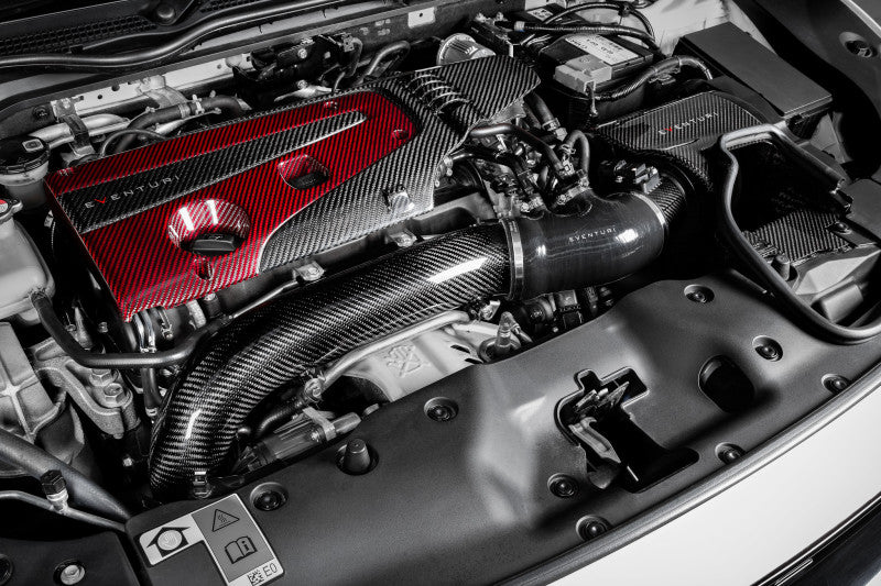 Eventuri 17-21 Civic Type R FK8 Black Carbon Charge Pipe V2 MAF