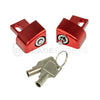 Red Ballade Sports 00-09 S2000 Billet Locking Hardtop Latch Button Set