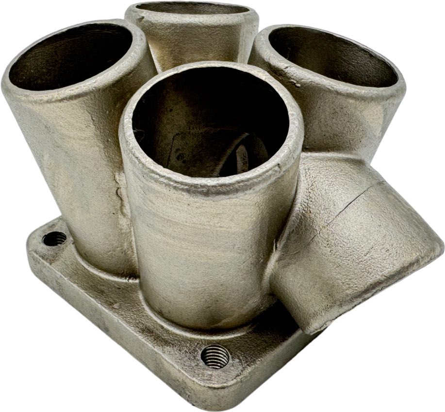 Keenso Brida De Escape Turbo De 4 Pernos De 2,5 Pulgadas, Brida De Escape De Turbina De Acero Inoxidable 304 Con Junta Para Sistemas De Escape 50AR T3 /T4 GT35