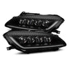 AlphaRex 00-09 Honda S2000 NOVA-Series Projector LED Black Headlights