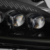 AlphaRex 00-09 Honda S2000 NOVA-Series Projector LED Alpha Black Headlights