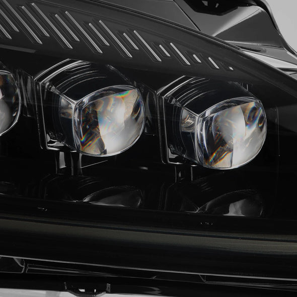 AlphaRex 00-09 Honda S2000 NOVA-Series Projector LED Alpha Black Headlights