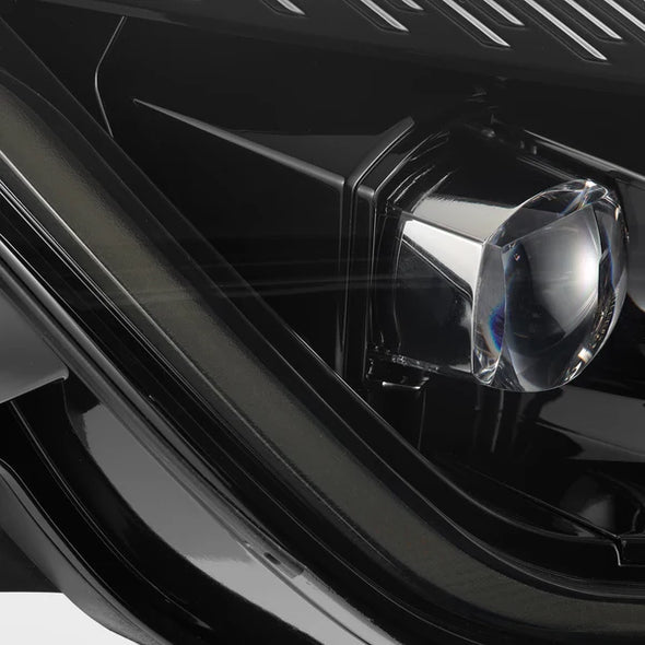 AlphaRex 00-09 Honda S2000 NOVA-Series Projector LED Alpha Black Headlights