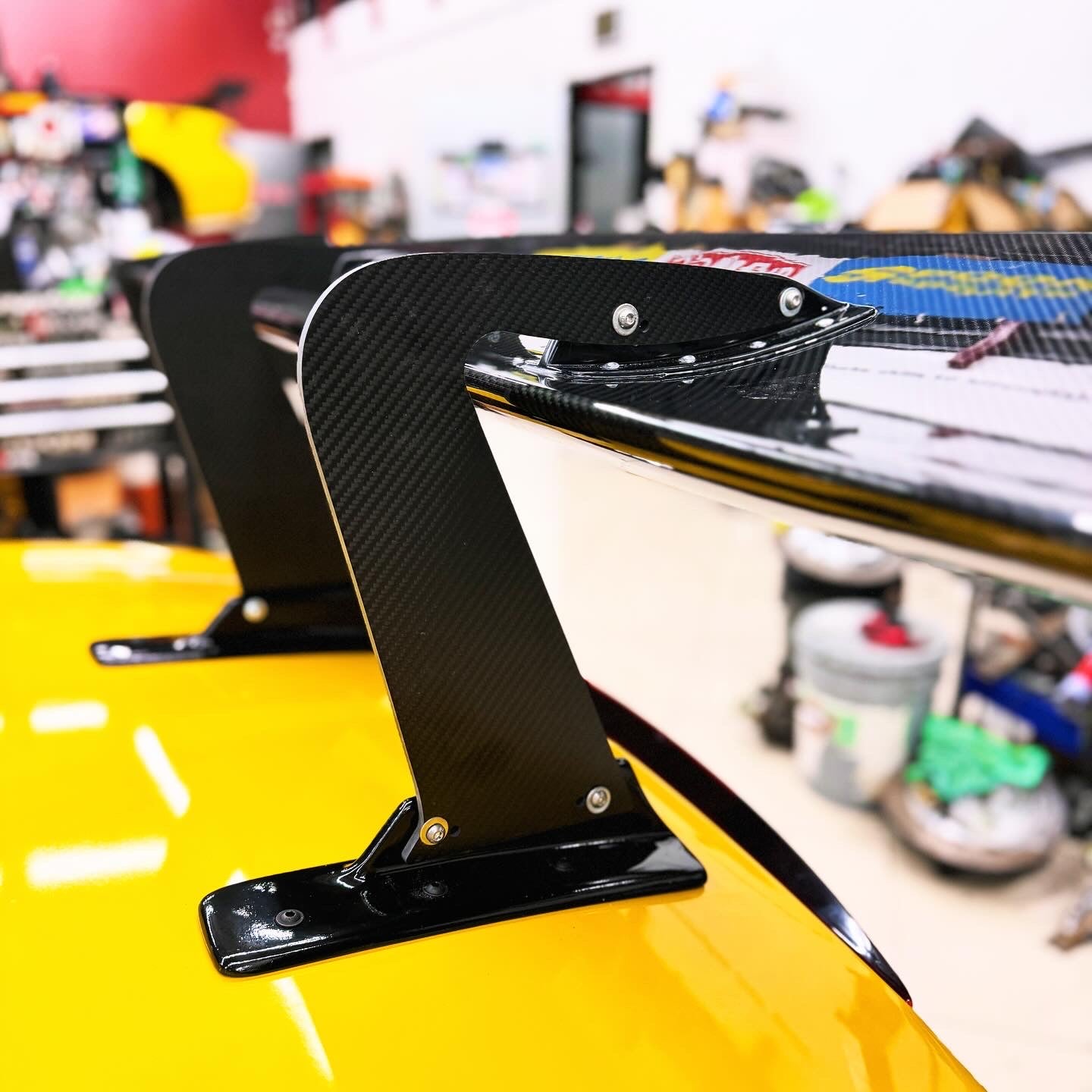 Grp Racing Body Grp A S2000 1700mm Pre-Preg Dry CF Swan Neck Wing – Ballade Sports