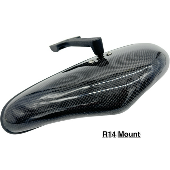 Vaikhari USA Monaco Style Carbon Fiber Convex Rear View Mirror