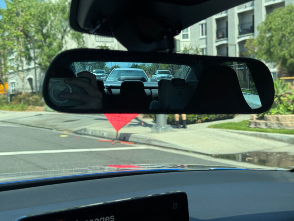 Ballade Sports Carbon Fiber Convex Rear View Mirror
