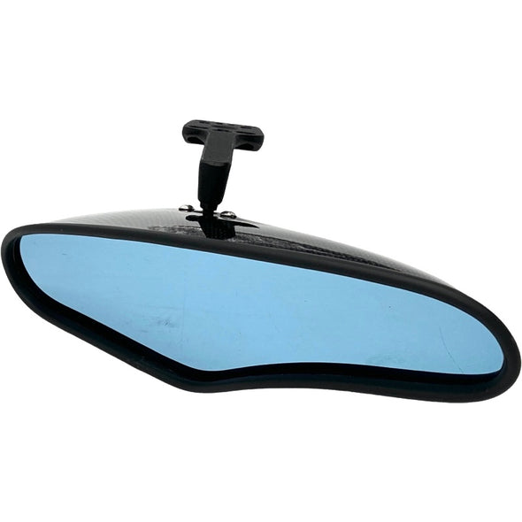 Vaikhari USA Monaco Style Carbon Fiber Convex Rear View Mirror