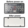 Stealth Electronic License Plate Blur Frame