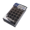 Kics Heptagon Caliber 24 Lug Nut Set 24 pcs - 12x1.50 Black