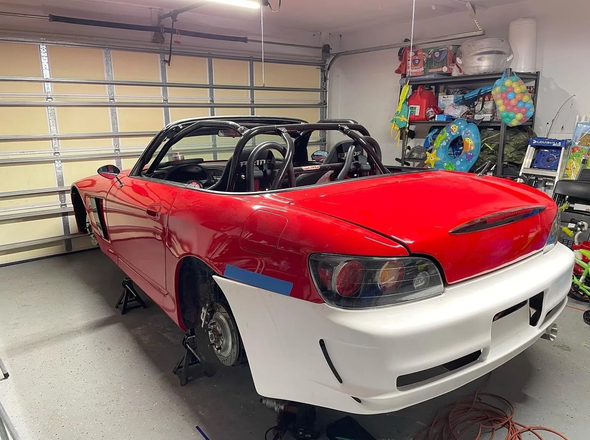 Honda S2000 Type A (Asm Style) Rear Bumper