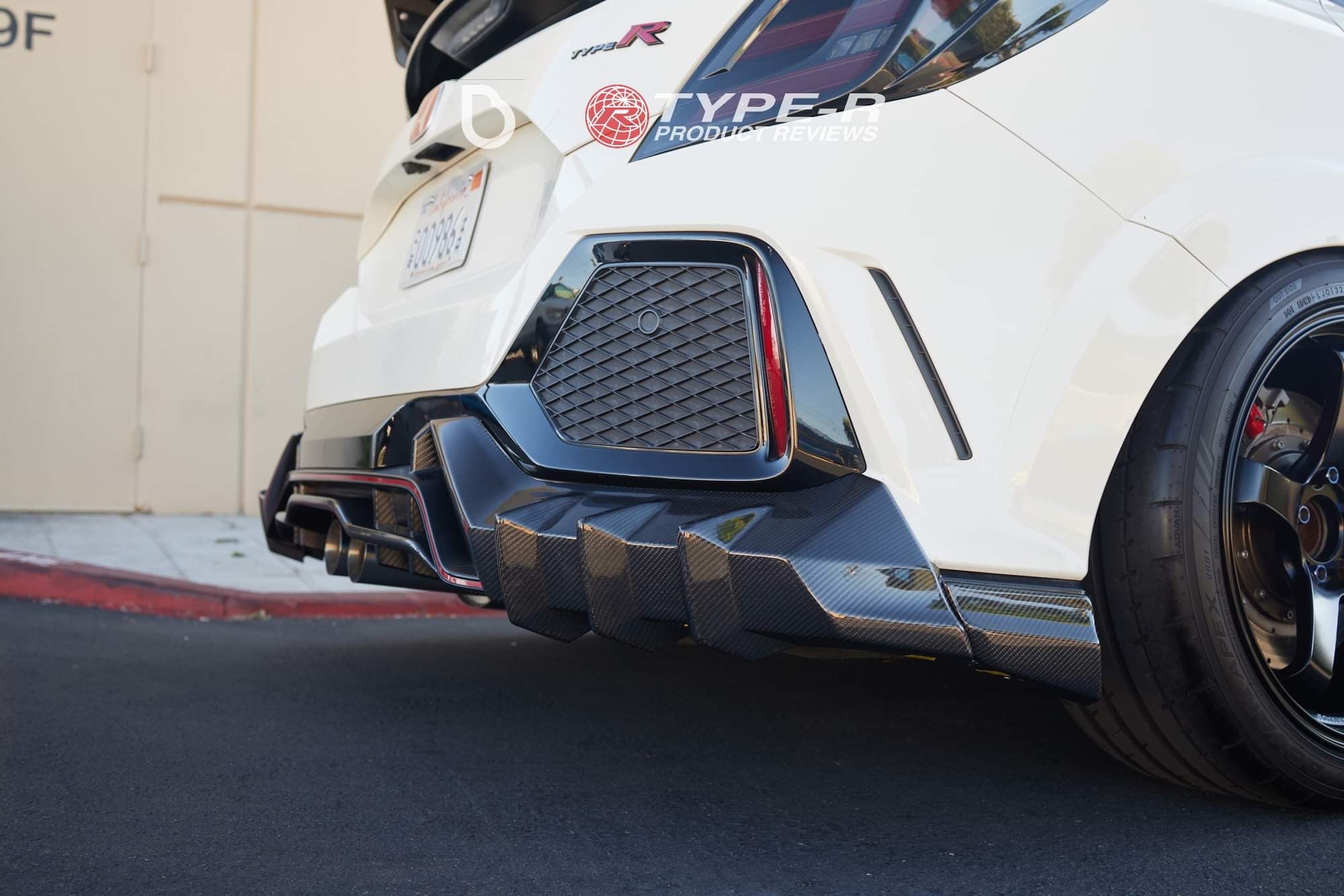 Enhance your Honda Civic with a sleek Carbon Fiber Mugen Style GT Spoiler