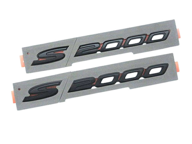 Honda OEM 08-09 S2000 CR Black "S2000" Fender Emblem