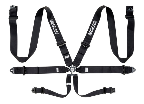 Sparco 6 Point 3" Steel Seat Belt Harness