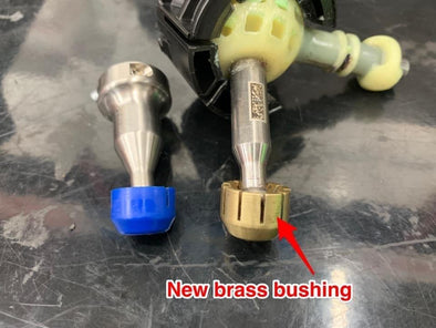 10th gen Civic 16+ and Accord 18+ brass shifter bushing