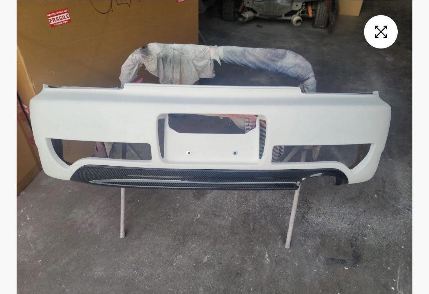 S2000 ASM Style Rear Aero Bumper -04 Narrow Single Exh Cap – Ballade Sports