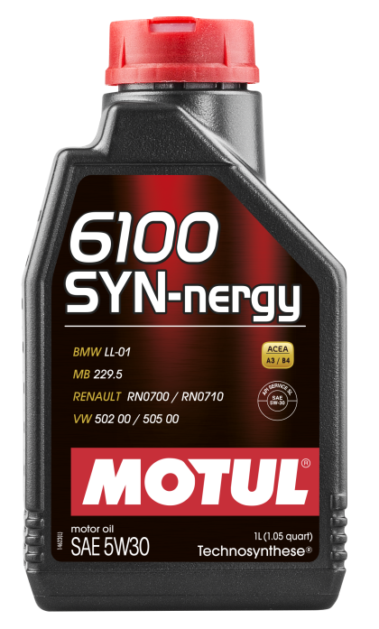 Motul 6100 SYN-nergy Engine Oil 5w30 1 Liter Container