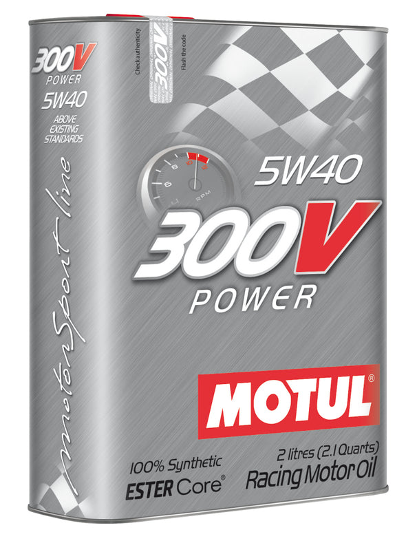 Motul 300V Synthetic Racing Engine Oil 2 Liter Container
