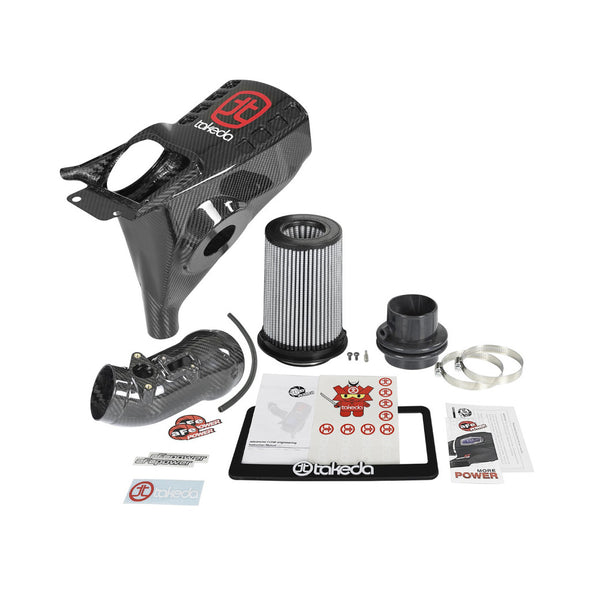 AFE Power 17+ Civic Type R Takeda Black Series Carbon Fiber Momentum Pro DRY S Cold Air Intake System