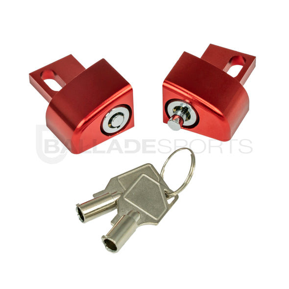 Red Ballade Sports 00-09 S2000 Billet Locking Hardtop Latch Button Set