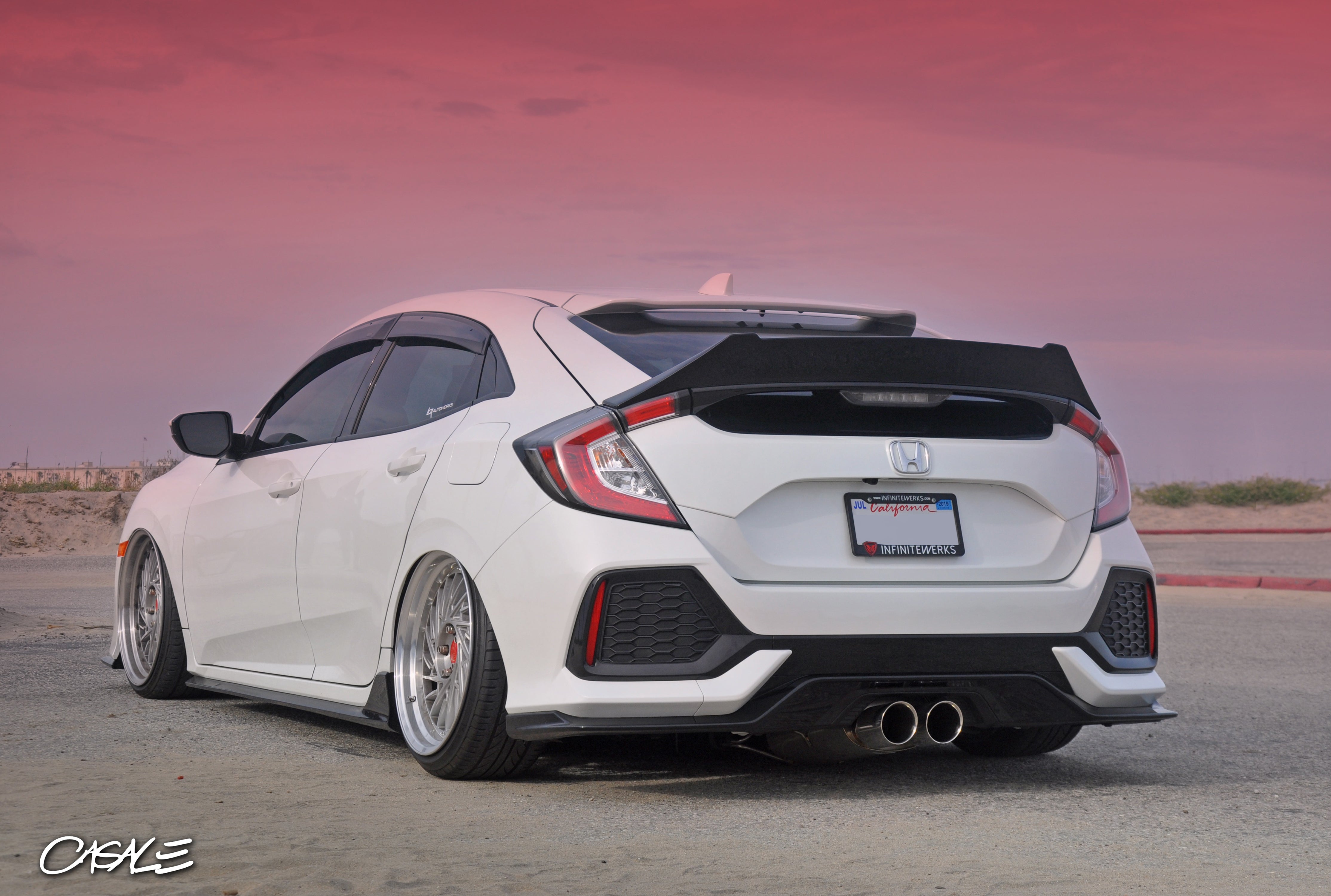 Fk7 Modified Casale Design 16-21 Civic FK7 / FK8 Hatchback Duckbill Spoiler ...