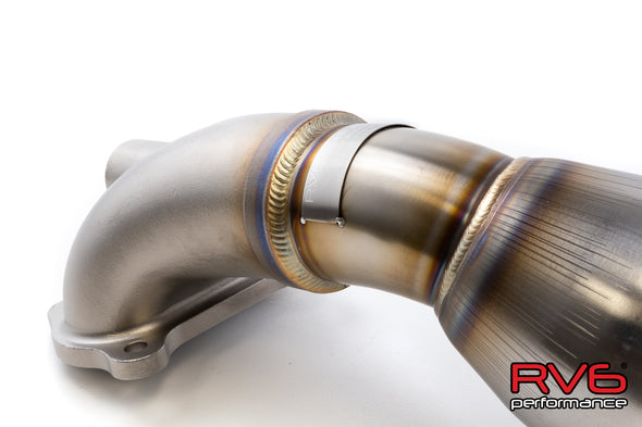 RV6 Performance 2016-21 Civic 2.0L Sedan / Coupe High Temp Catted Downpipe