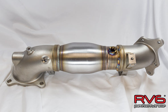 RV6 Performance 2017+ Civic Type R FK8 High Temp Catted Downpipe
