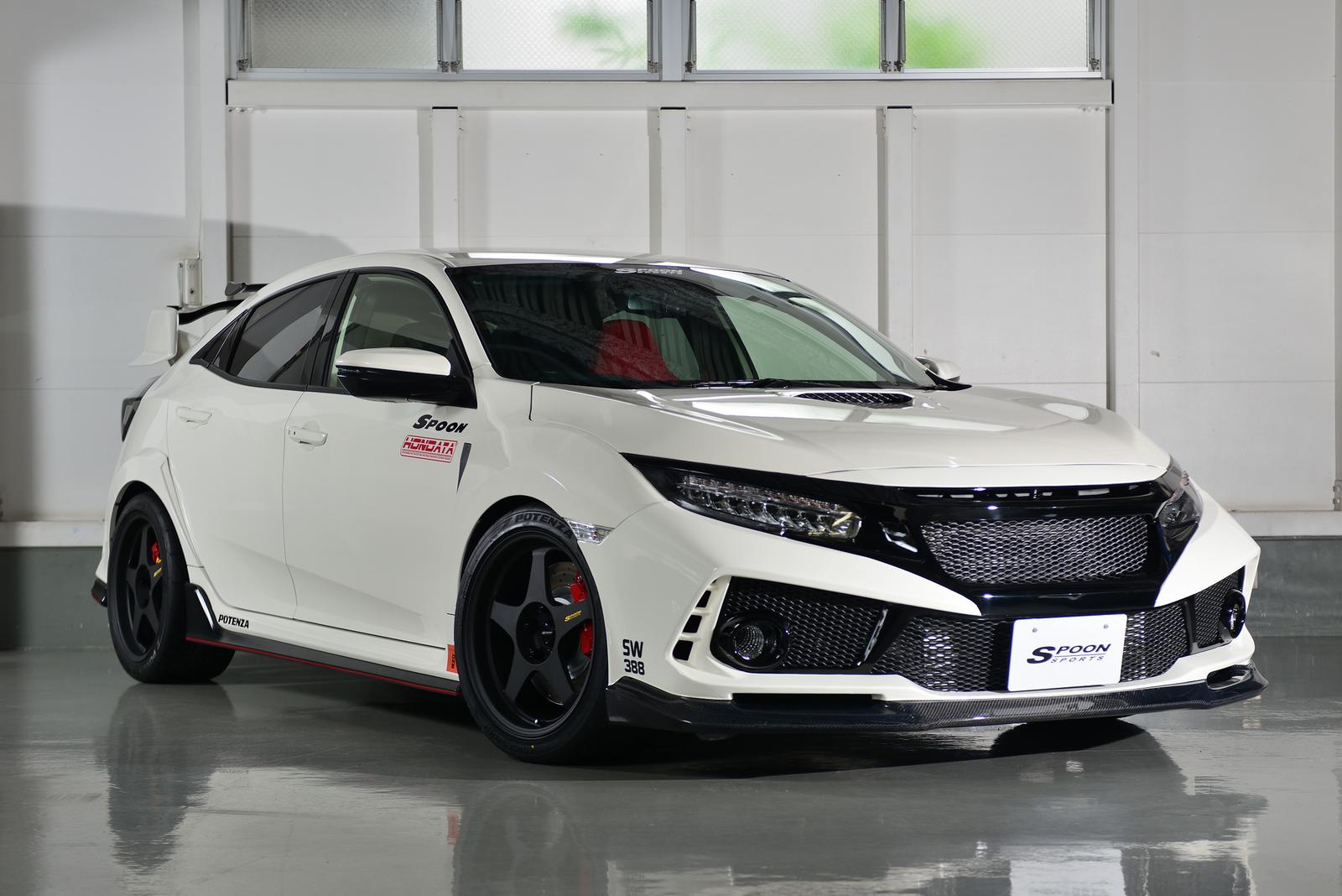 Fk8 Type R Cream Spoon Sports 17+ Civic Type R FK8 Front Aero Bumper – Ballade Sports