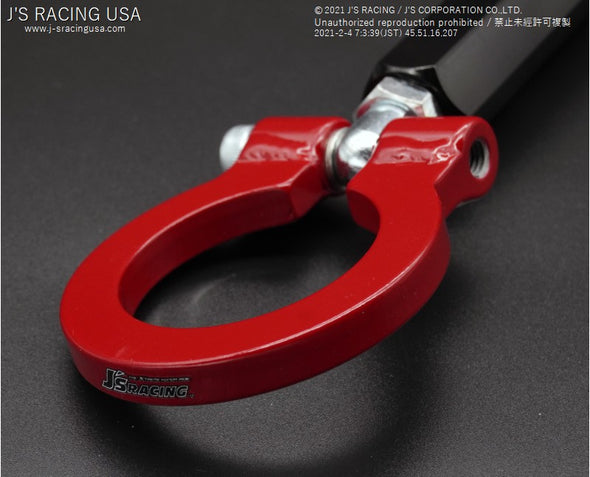 J's Racing Front Tow Hook 17+ Civic Type R FK8