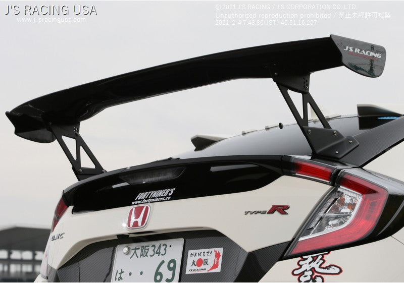 J's Racing 17+ Civic Type R FK8 3D GT-Wing Type 1 Spoiler – Ballade Sports
