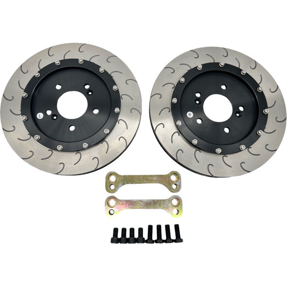 Ballade Sports S2000 2-piece Front Rotor Kit for Twin Block BBK