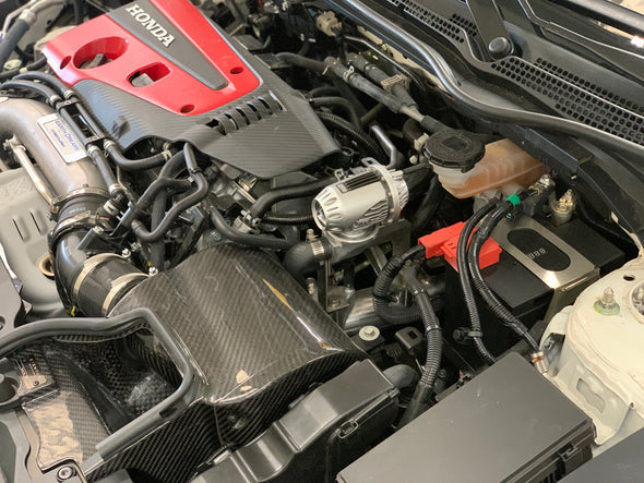 In use Ballade Sports 2017+ Civic Type R FK8  Stainless Steel Battery Tray