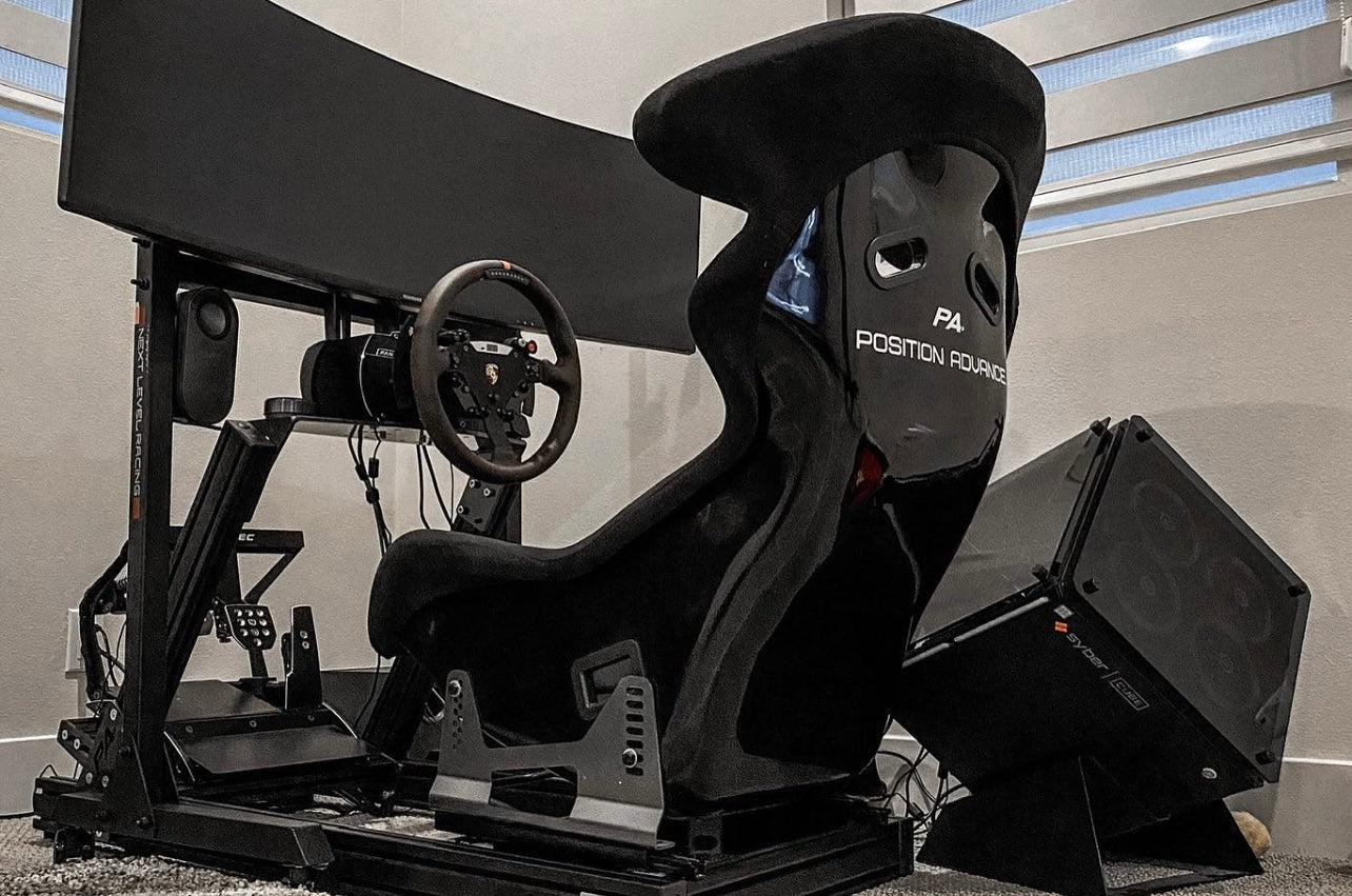 Optimum Driving Rig Position Advanced Complete Minimalist Nero Driving Simulator Rig ...