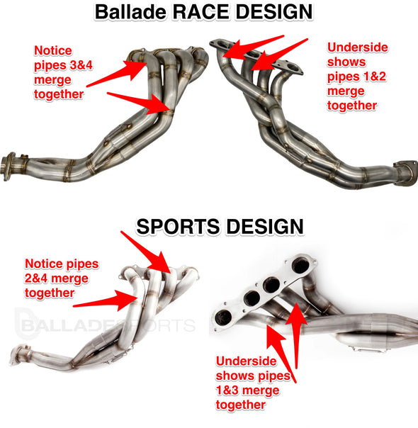 Ballade Sports S2000 RACE Exhaust Manifold