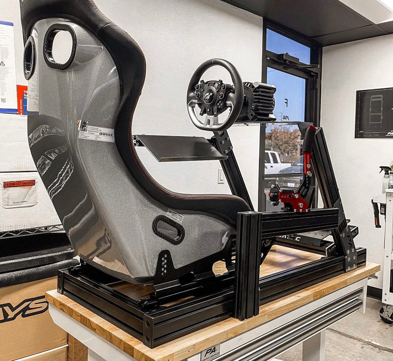 Position Advanced Complete Minimalist Nero Driving Simulator Rig ...