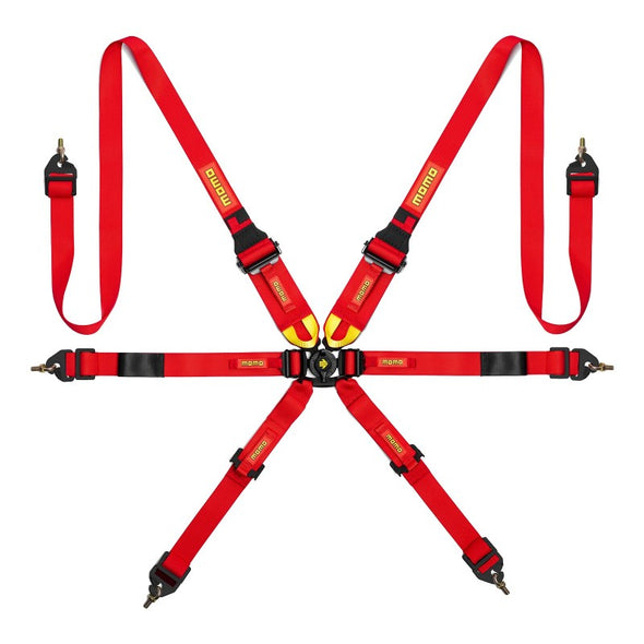 Momo 6-Point Camlock Restraint Safety Harness