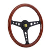Momo Indy Black Wood 350mm Steering Wheel