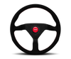 Momo Monte Carlo 320mm / 350mm Black Alcantara Suede Steering Wheel