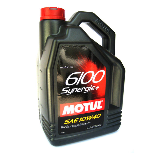 Motul 6100 Synergie+ Engine Oil 10w40 5 Liter Container