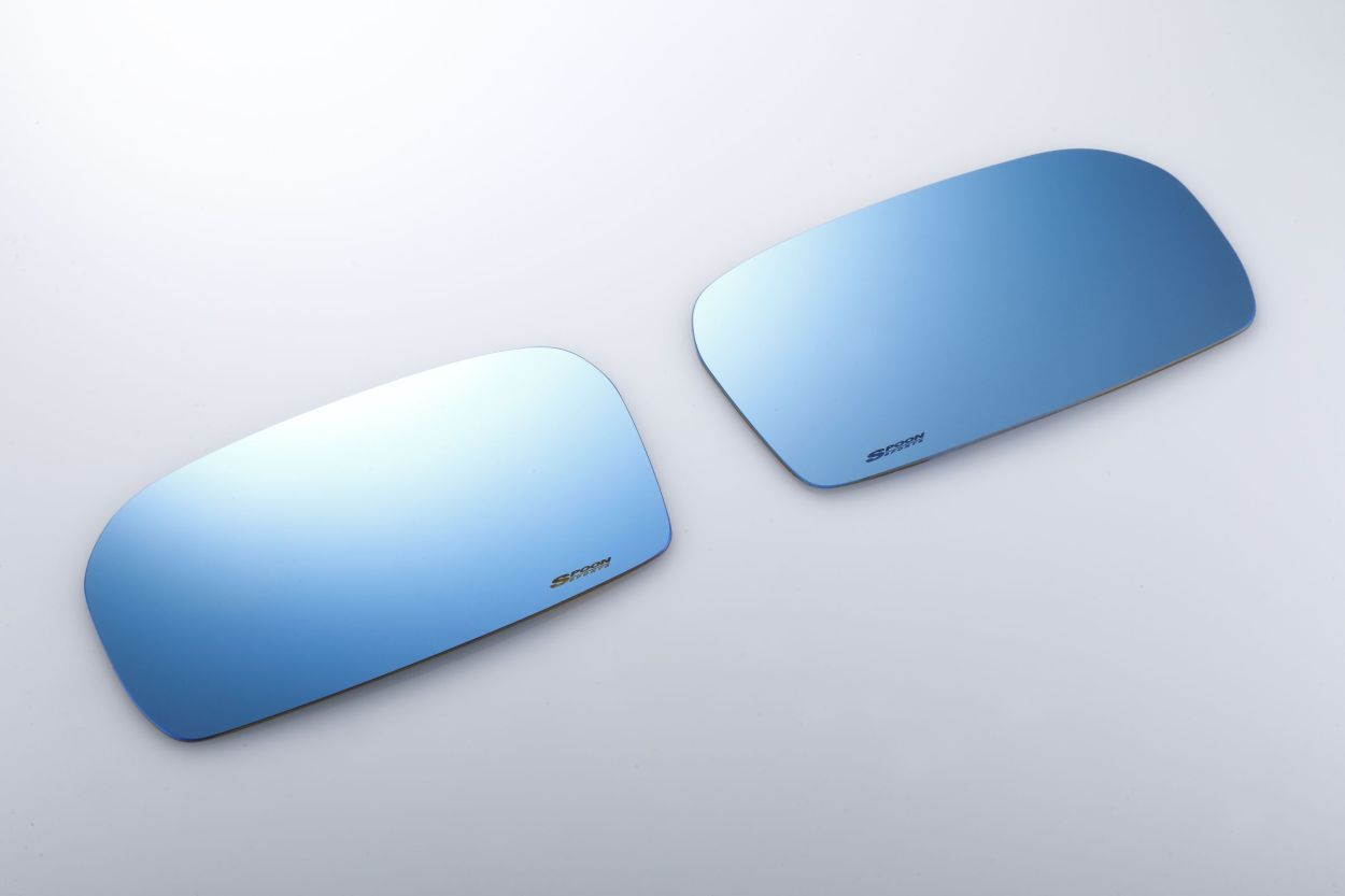 Spoon Sport Blue Wide Door Mirror Set – Ballade Sports Spoon Sport Blue Wide Door Mirror Set – Ballade Sports