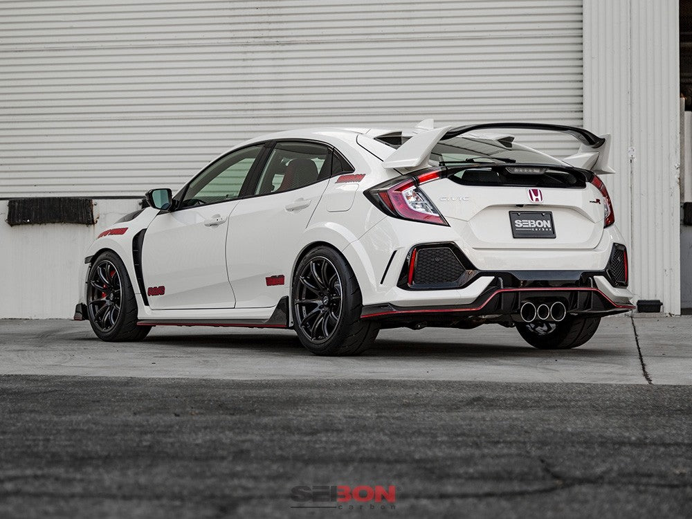 Seibon 17+ Civic Type R OEM-Style Carbon Fiber Side Skirt – Ballade Sports